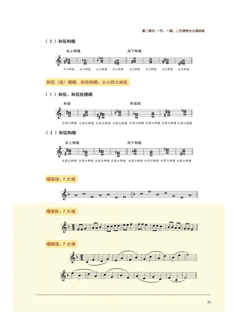 选择性必修6视唱练耳_高中三年全科资料_高中_高中电子教材_高中音乐_沪教版