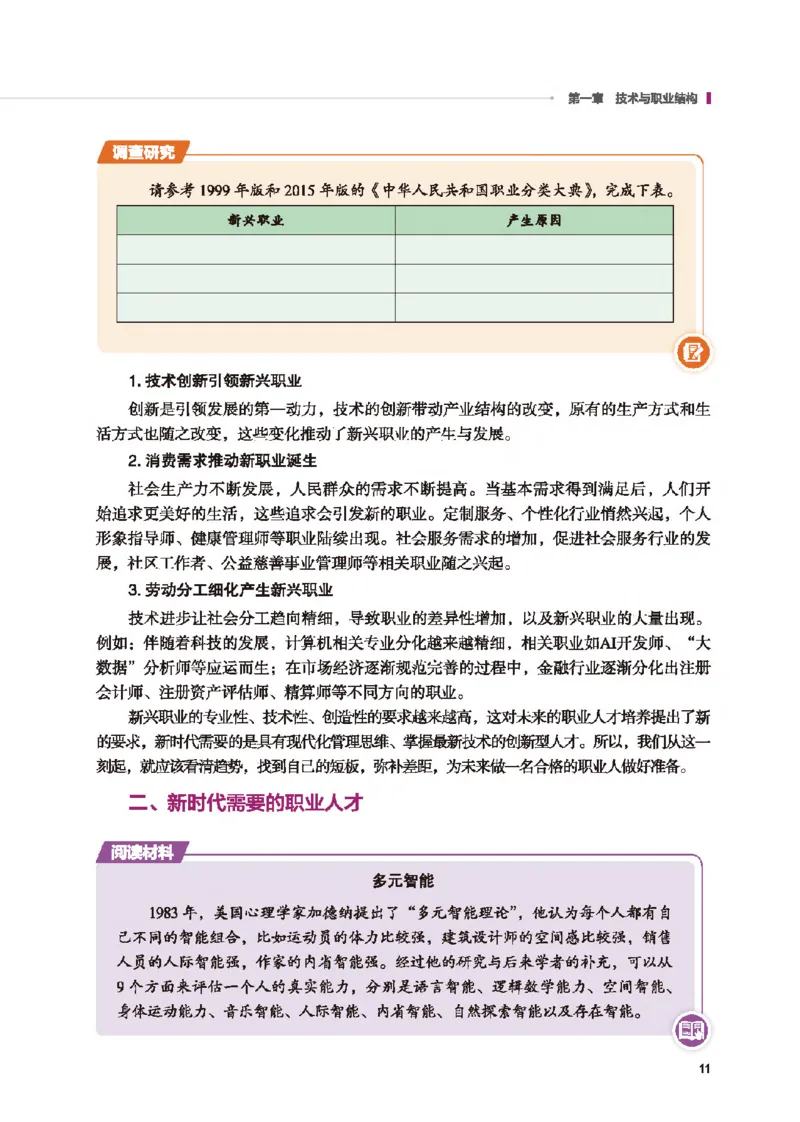 选择性必修7职业技术基础_高中三年全科资料_高中_高中电子教材_高中通用技术_地质版