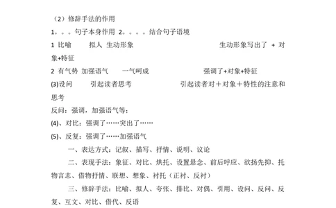 高中语文答题公式8_高中三年全科资料_高中_2高中9科分类资料包_1高中语文