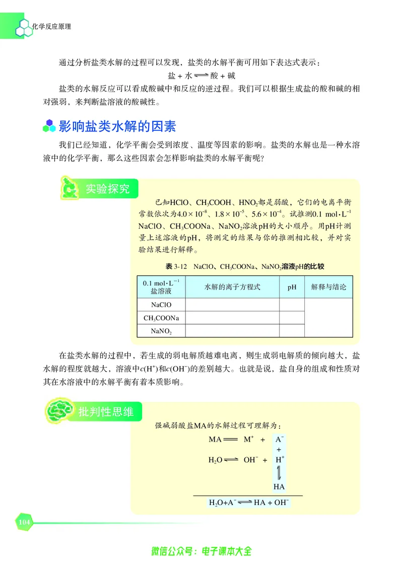 选择性必修1&mdash;&mdash;化学反应原理（苏教版）_高中三年全科资料_高中_高中电子教材_高中化学_苏教版