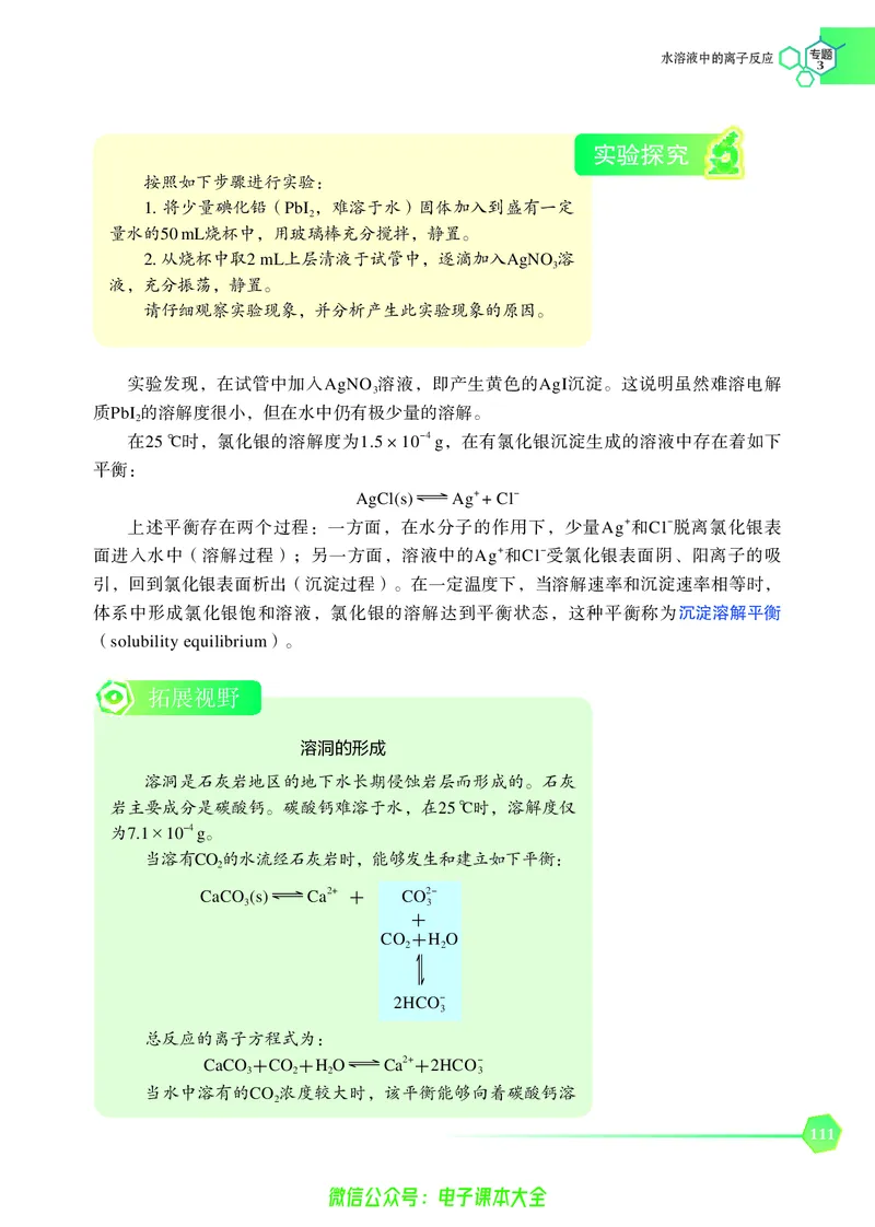 选择性必修1&mdash;&mdash;化学反应原理（苏教版）_高中三年全科资料_高中_高中电子教材_高中化学_苏教版