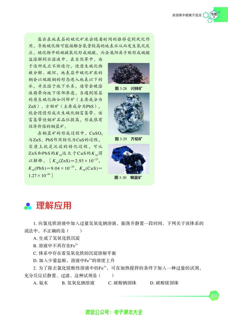 选择性必修1&mdash;&mdash;化学反应原理（苏教版）_高中三年全科资料_高中_高中电子教材_高中化学_苏教版