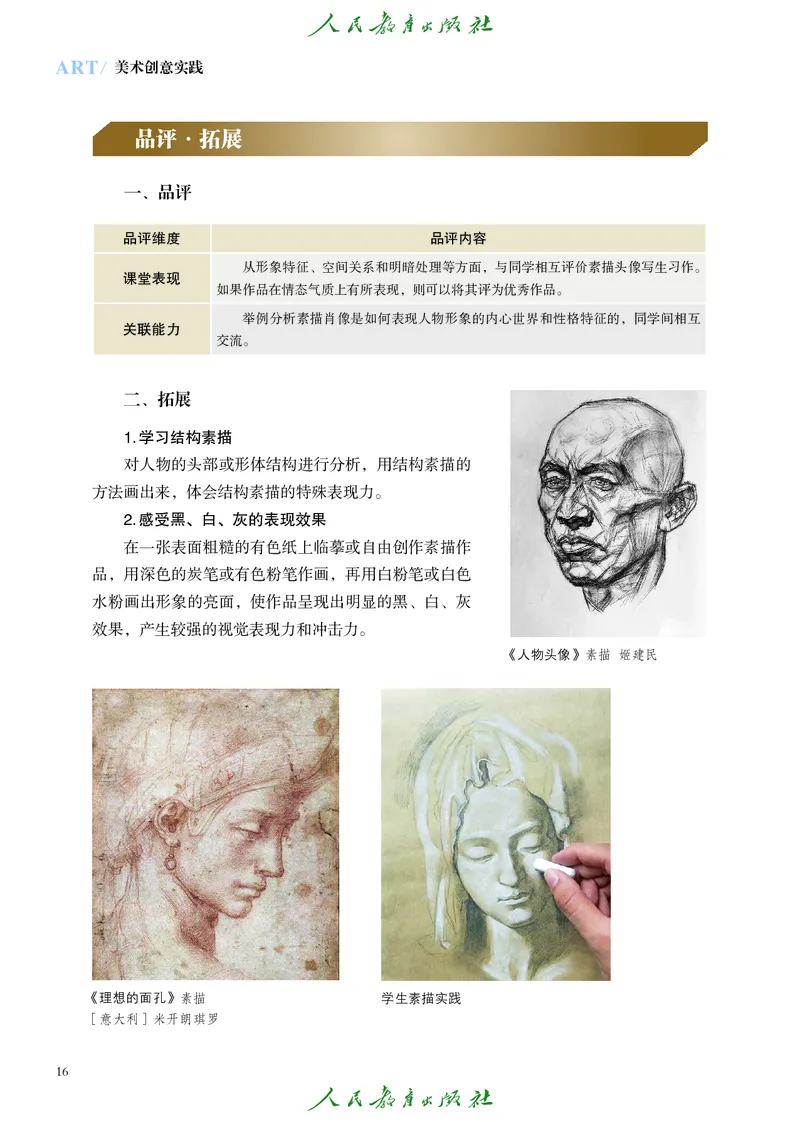 选择性必修1美术创意实践_高中三年全科资料_高中_高中电子教材_高中艺术_人教版