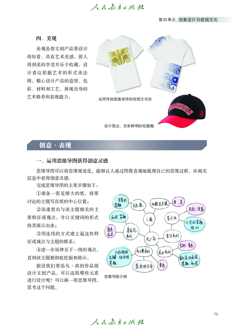 选择性必修1美术创意实践_高中三年全科资料_高中_高中电子教材_高中艺术_人教版