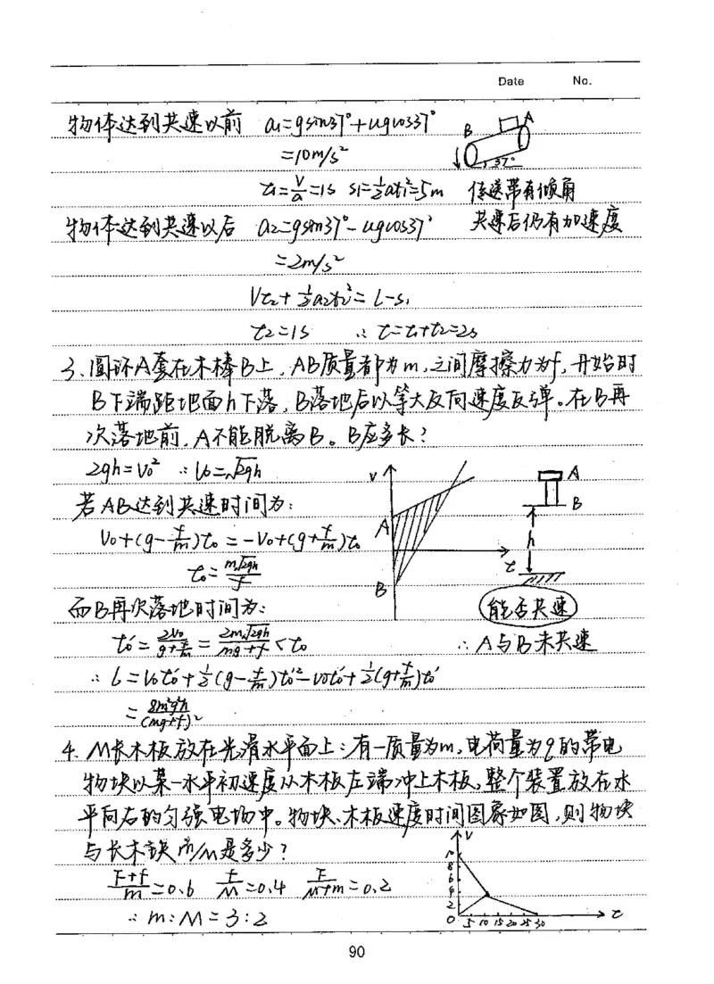 衡水高考学霸笔记物理_高中三年全科资料_高中_衡水高考状元学霸各科笔记等整理