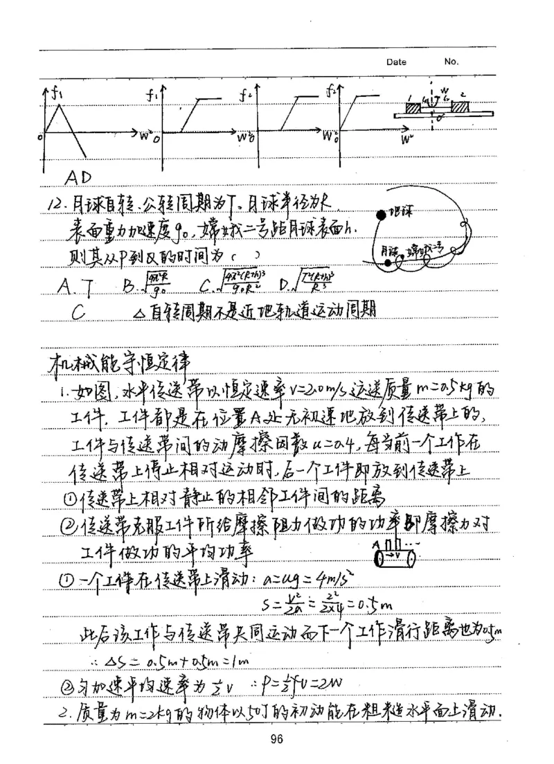 衡水高考学霸笔记物理_高中三年全科资料_高中_衡水高考状元学霸各科笔记等整理