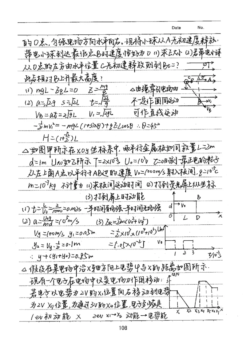 衡水高考学霸笔记物理_高中三年全科资料_高中_衡水高考状元学霸各科笔记等整理