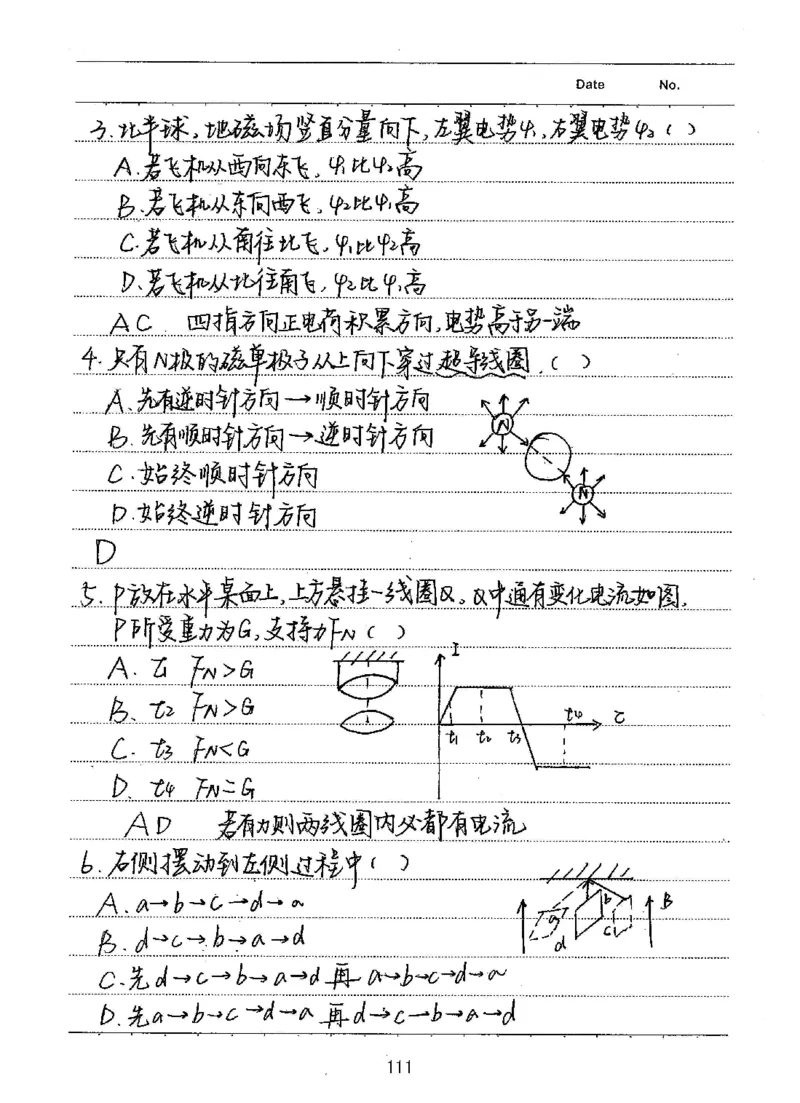 衡水高考学霸笔记物理_高中三年全科资料_高中_衡水高考状元学霸各科笔记等整理