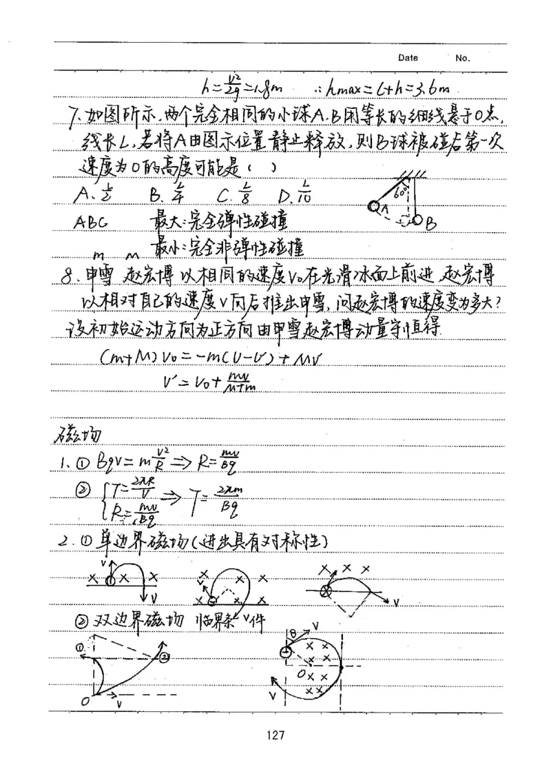 衡水高考学霸笔记物理_高中三年全科资料_高中_衡水高考状元学霸各科笔记等整理