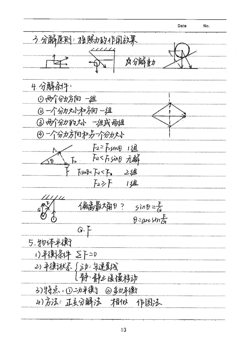衡水高考学霸笔记物理_高中三年全科资料_高中_衡水高考状元学霸各科笔记等整理