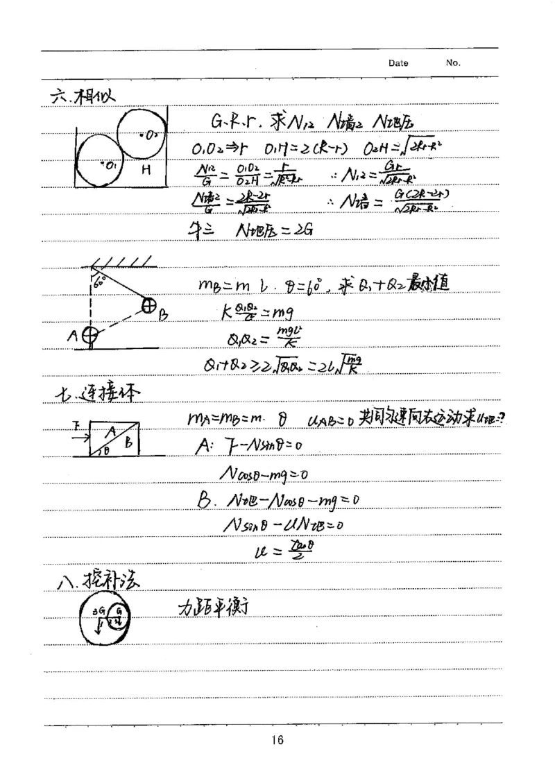 衡水高考学霸笔记物理_高中三年全科资料_高中_衡水高考状元学霸各科笔记等整理