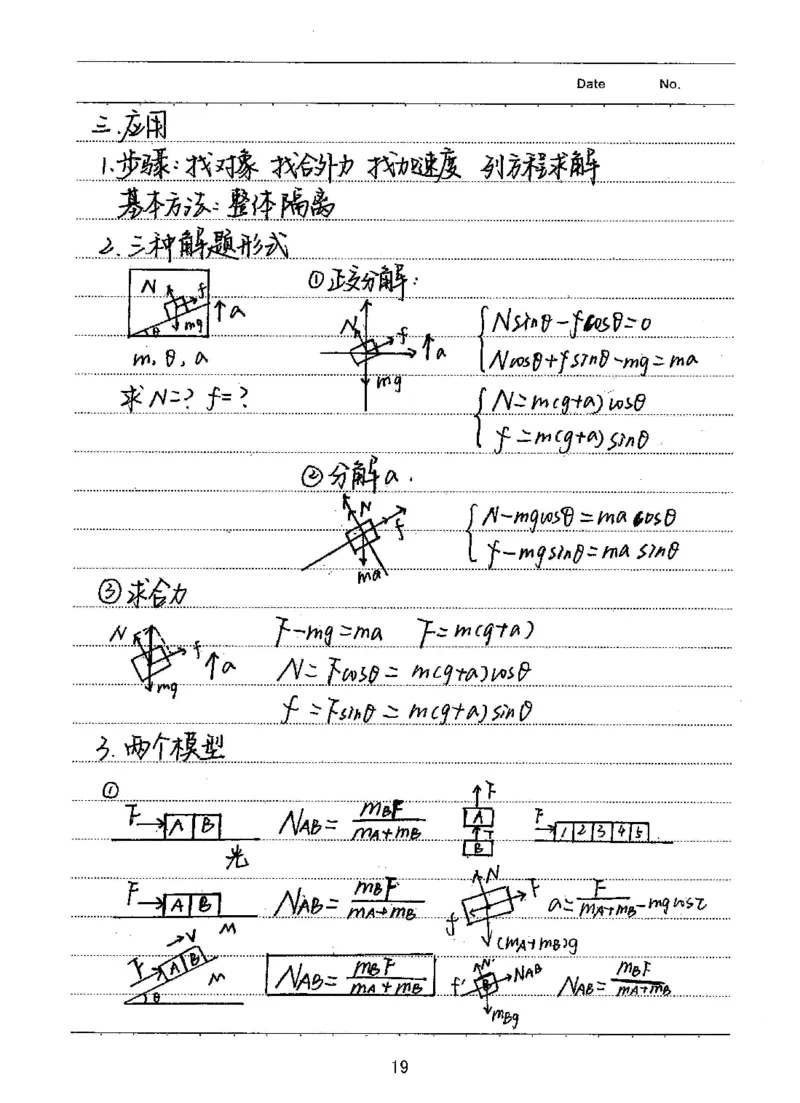 衡水高考学霸笔记物理_高中三年全科资料_高中_衡水高考状元学霸各科笔记等整理