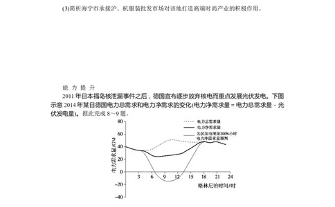 课后作业提升7_高中三年全科资料_高中_高中地理《课时作业》Word版(1)_人教版_地理&middot;选择性必修2&middot;区域发展&middot;RJ_地理&middot;选择性必修2&middot;区域发展&middot;RJ_课后检测