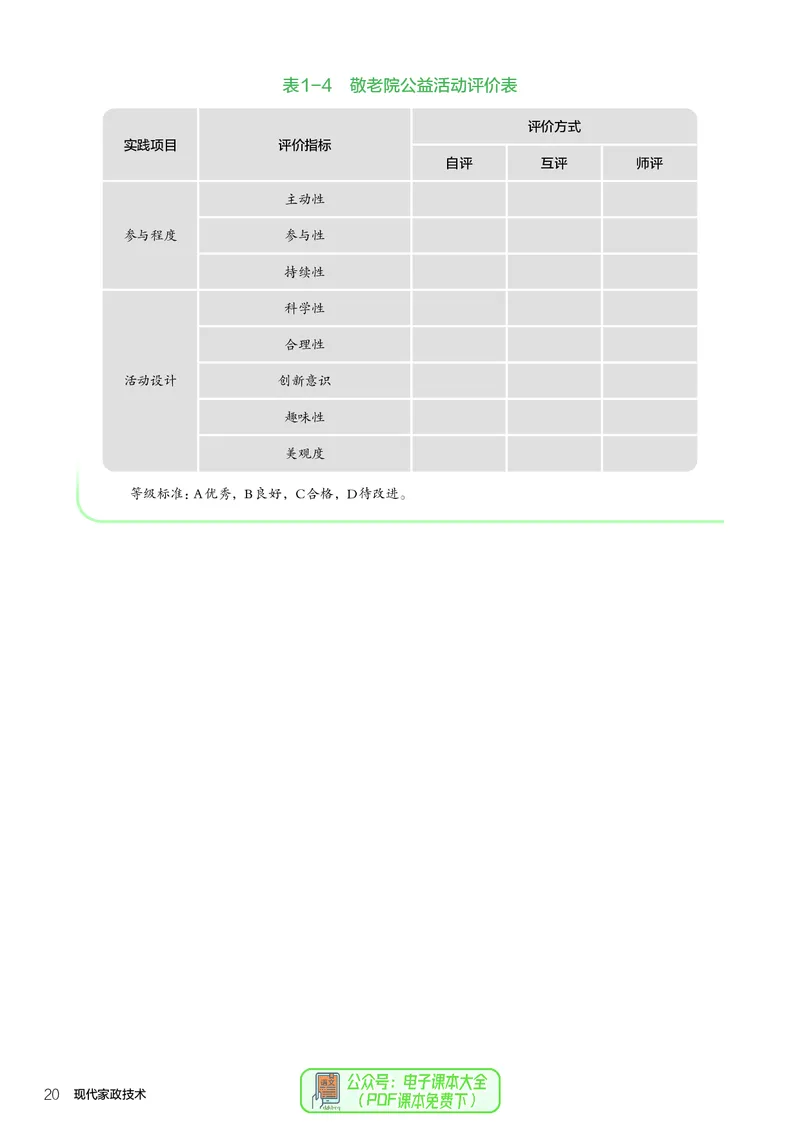 选择性必修4现代家政技术_高中三年全科资料_高中_高中电子教材_高中通用技术_人教版