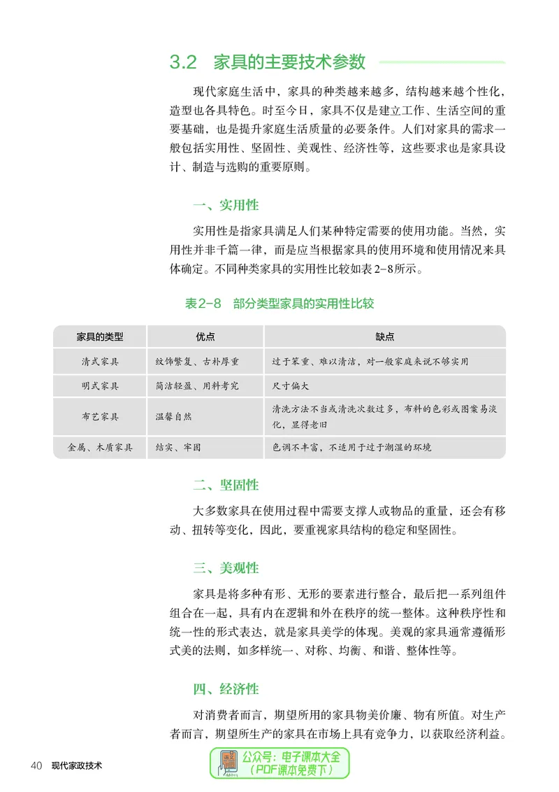 选择性必修4现代家政技术_高中三年全科资料_高中_高中电子教材_高中通用技术_人教版