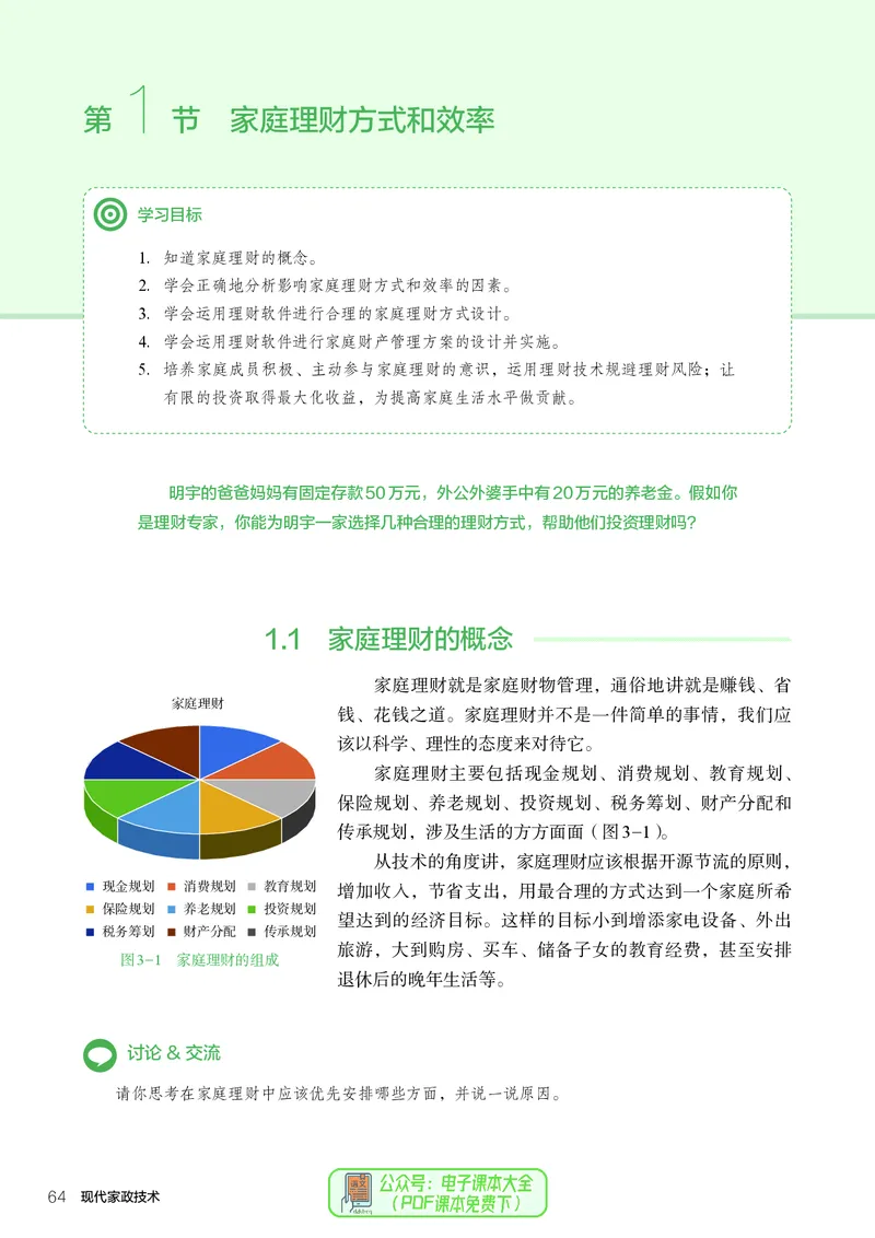 选择性必修4现代家政技术_高中三年全科资料_高中_高中电子教材_高中通用技术_人教版