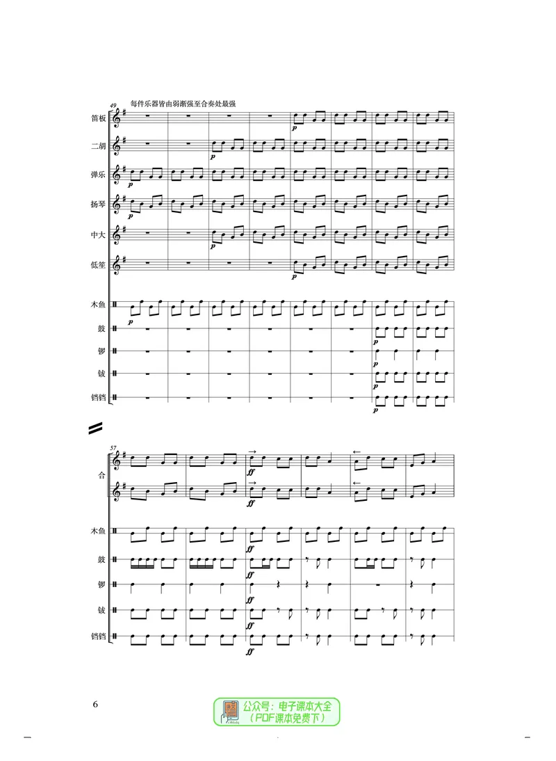 选必2合奏_高中三年全科资料_高中_高中电子教材_高中音乐_人音版_选择性必修（6本）
