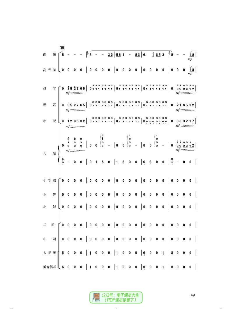 选必2合奏_高中三年全科资料_高中_高中电子教材_高中音乐_人音版_选择性必修（6本）