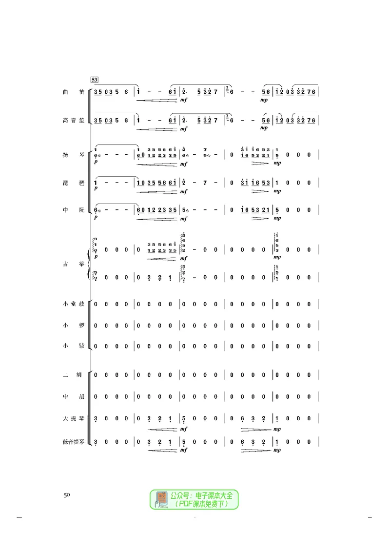 选必2合奏_高中三年全科资料_高中_高中电子教材_高中音乐_人音版_选择性必修（6本）
