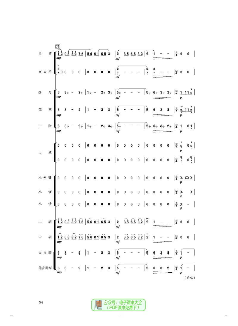 选必2合奏_高中三年全科资料_高中_高中电子教材_高中音乐_人音版_选择性必修（6本）