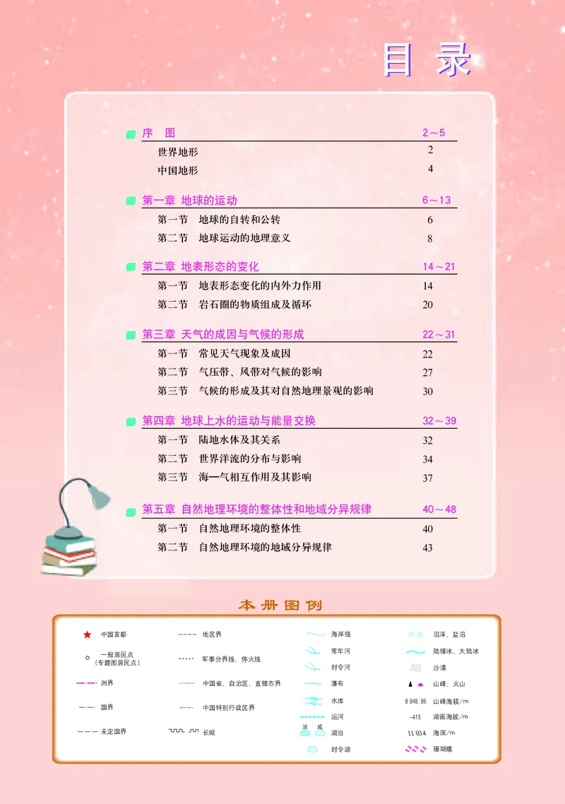 配中图版《地理图册》选择性必修1_高中三年全科资料_高中_高中电子教材_高中地理_地理图册_配中图版