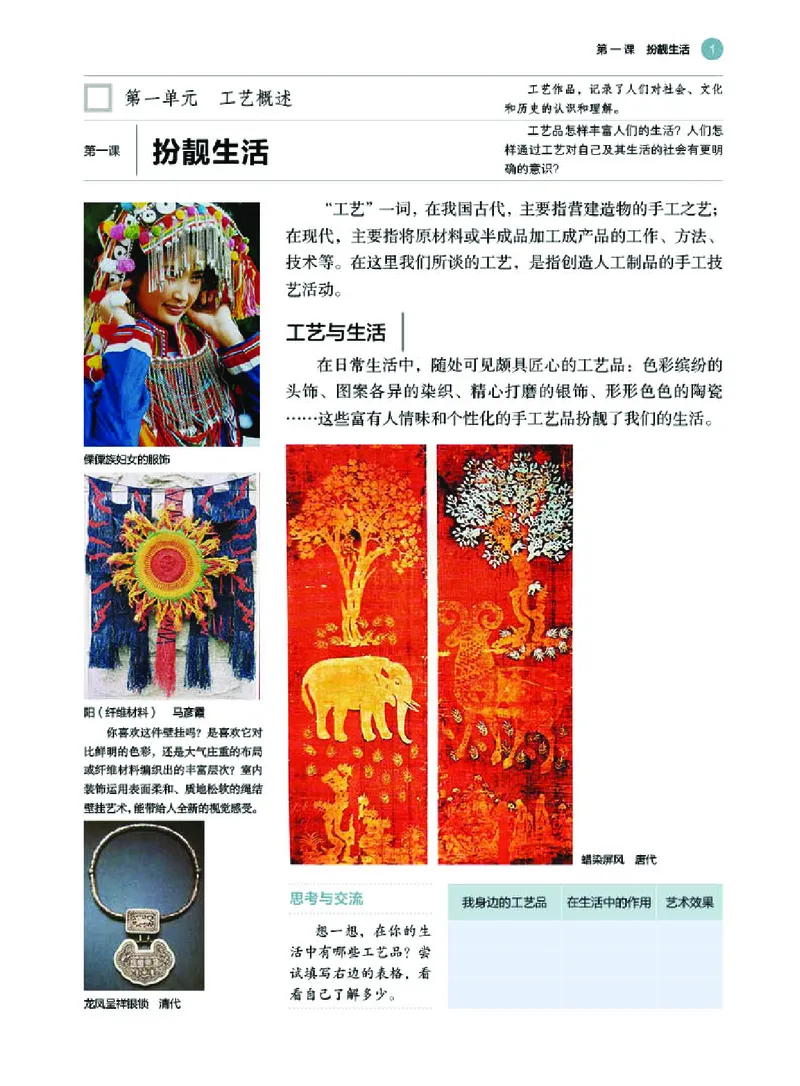 选必5工艺_高中三年全科资料_高中_高中电子教材_高中美术_湘美版
