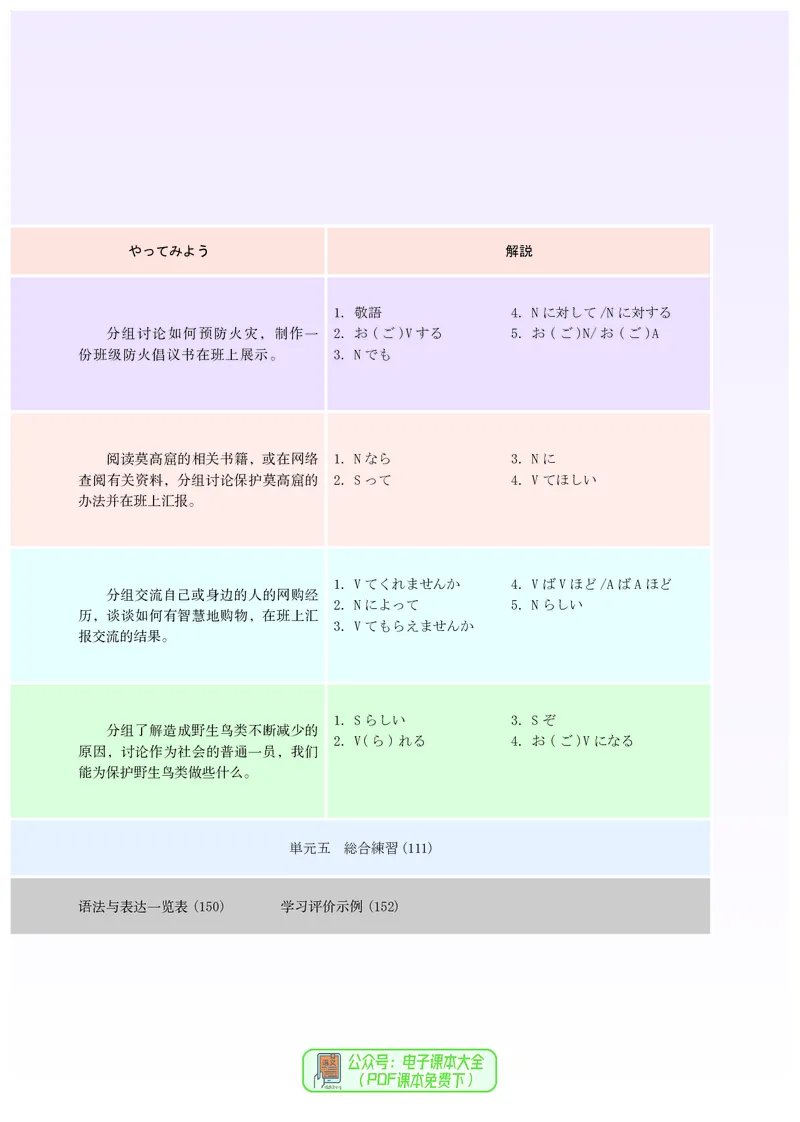 选必1_高中三年全科资料_高中_高中电子教材_高中日语