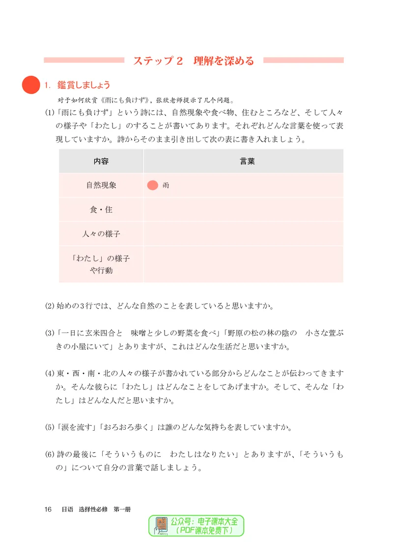 选必1_高中三年全科资料_高中_高中电子教材_高中日语