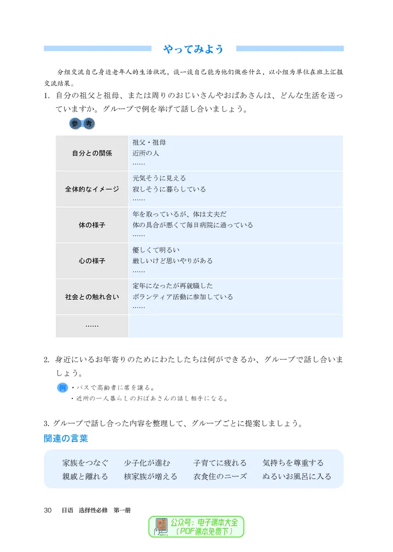 选必1_高中三年全科资料_高中_高中电子教材_高中日语