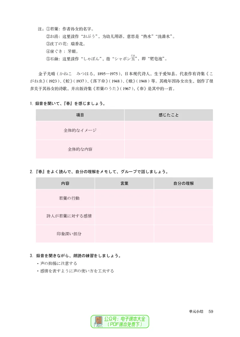 选必1_高中三年全科资料_高中_高中电子教材_高中日语