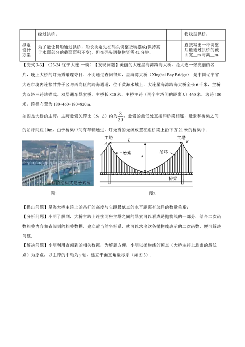 专题22.5实际问题与二次函数（十大题型）（举一反三）（人教版）（学生版）_人教版数学九年级上册_版本二_九年级数学上册（人教版）_母题专项-U66_2025版