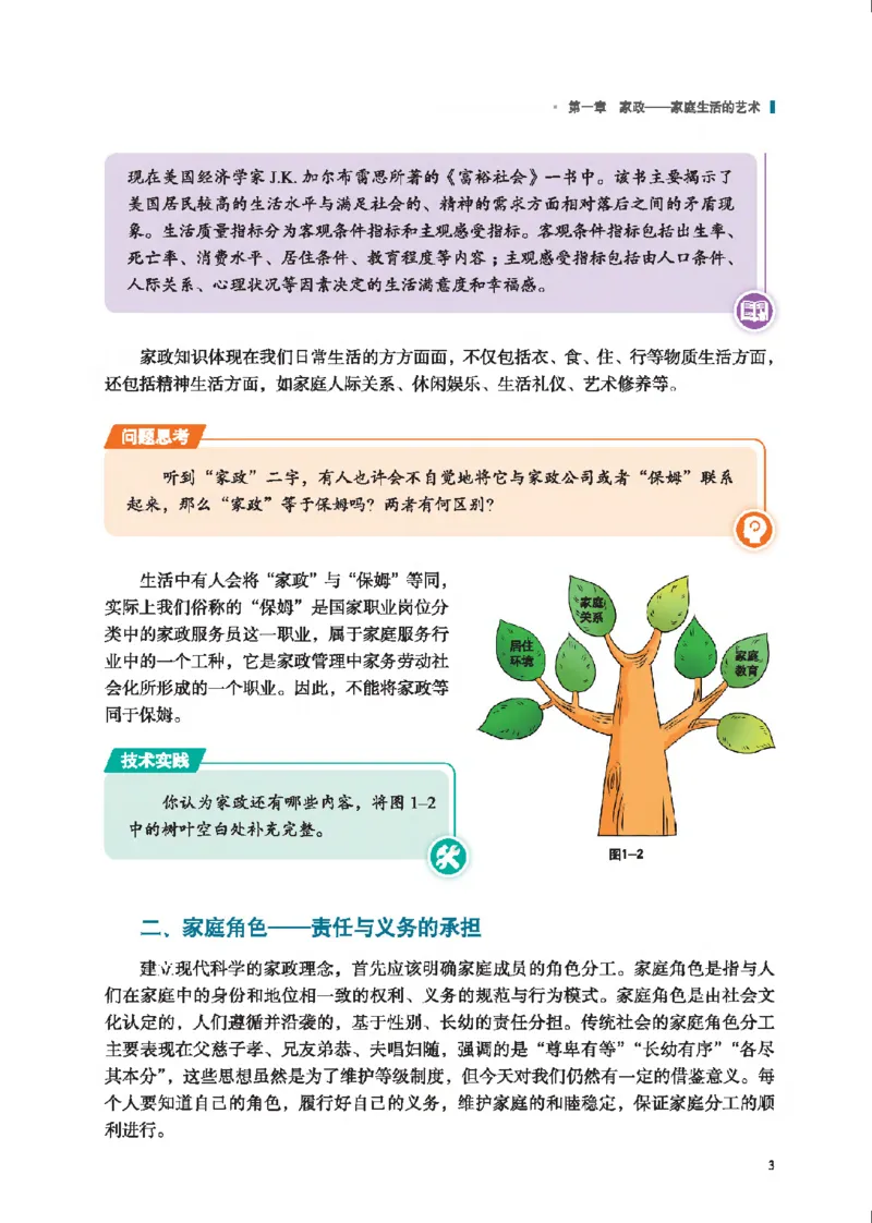 选择性必修4现代家政技术_高中三年全科资料_高中_高中电子教材_高中通用技术_地质版