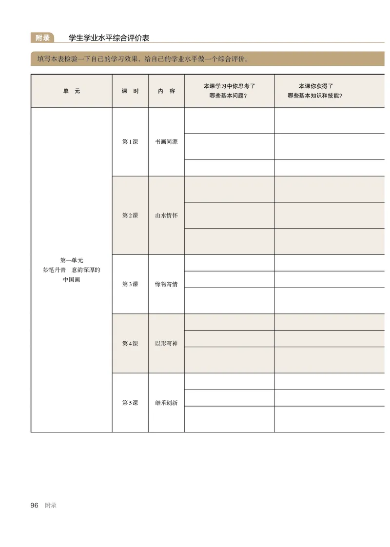 选必2中国书画_高中三年全科资料_高中_高中电子教材_高中美术_人教版