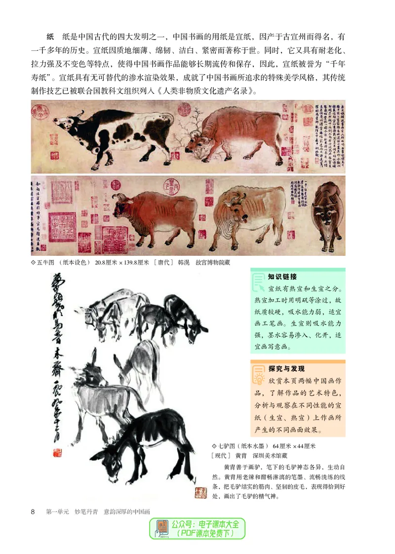 选必2中国书画_高中三年全科资料_高中_高中电子教材_高中美术_人教版