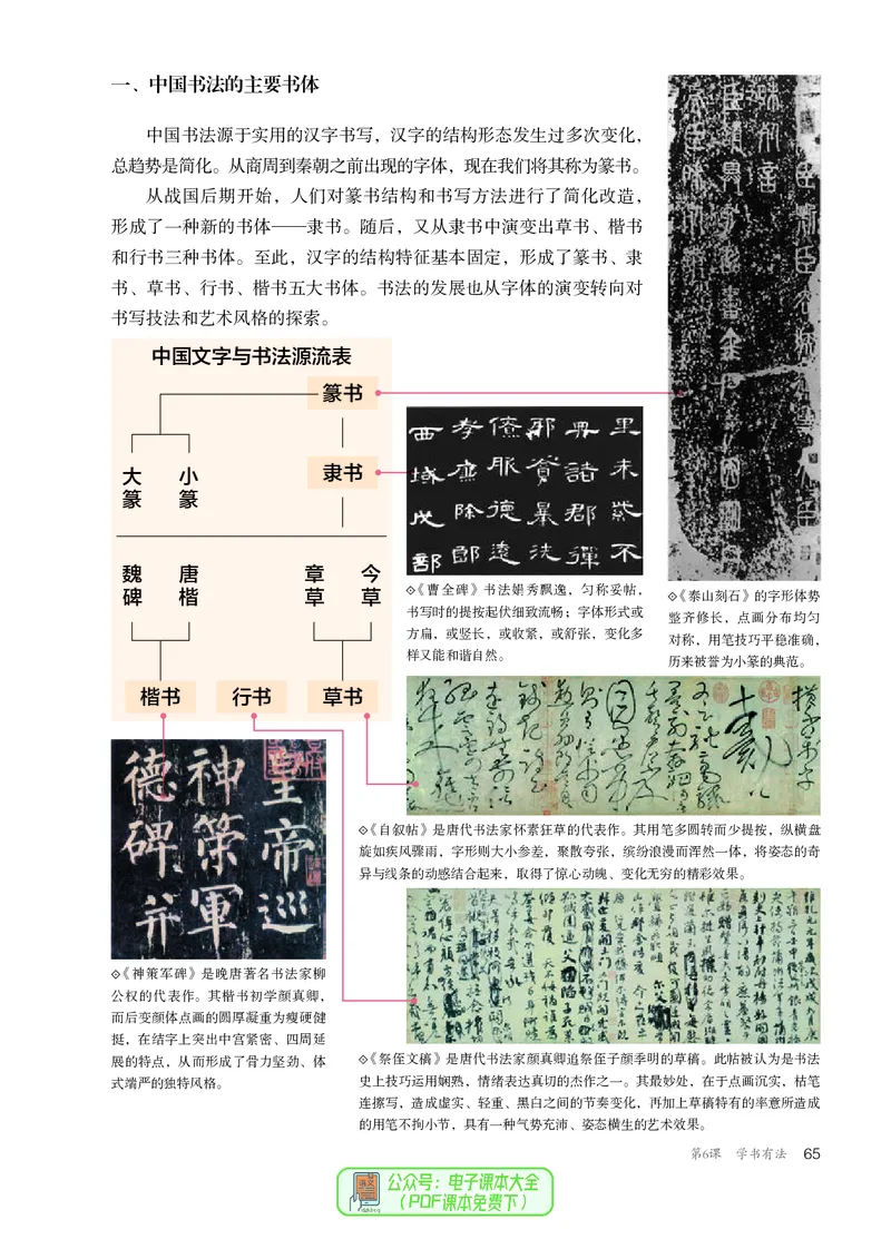 选必2中国书画_高中三年全科资料_高中_高中电子教材_高中美术_人教版