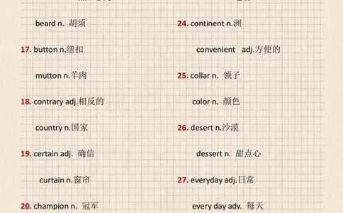 高中英语常考易混形近单词_高中三年全科资料_高中三年全科资料_英语