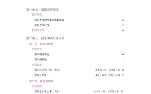 选必4戏剧表演_高中三年全科资料_高中_高中电子教材_高中音乐_人音版_选择性必修（6本）