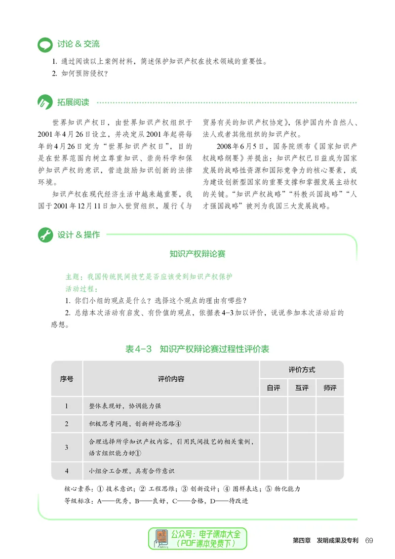 选择性必修9创造力开发与技术发明_高中三年全科资料_高中_高中电子教材_高中通用技术_人教版