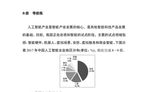 课时作业8_高中三年全科资料_高中_高中地理《课时作业》Word版(1)_人教版_地理&middot;必修第二册（人教版）_地理&middot;必修第二册（人教版）_课时作业word