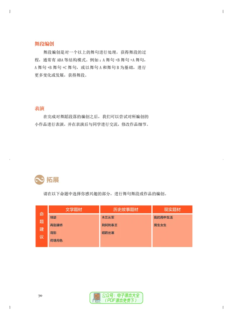 选必3舞蹈表演_高中三年全科资料_高中_高中电子教材_高中音乐_人音版_选择性必修（6本）