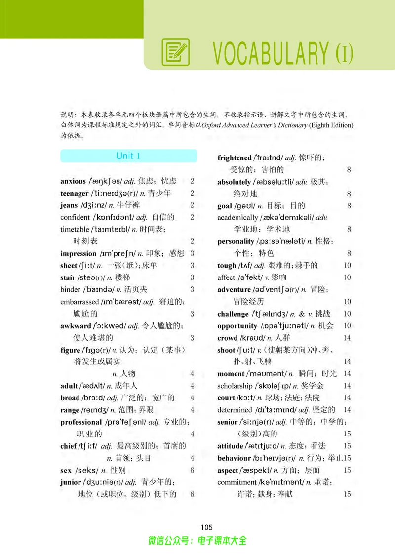 高中英语必修第一册_高中三年全科资料_高中_高中电子教材_高中英语_冀教版