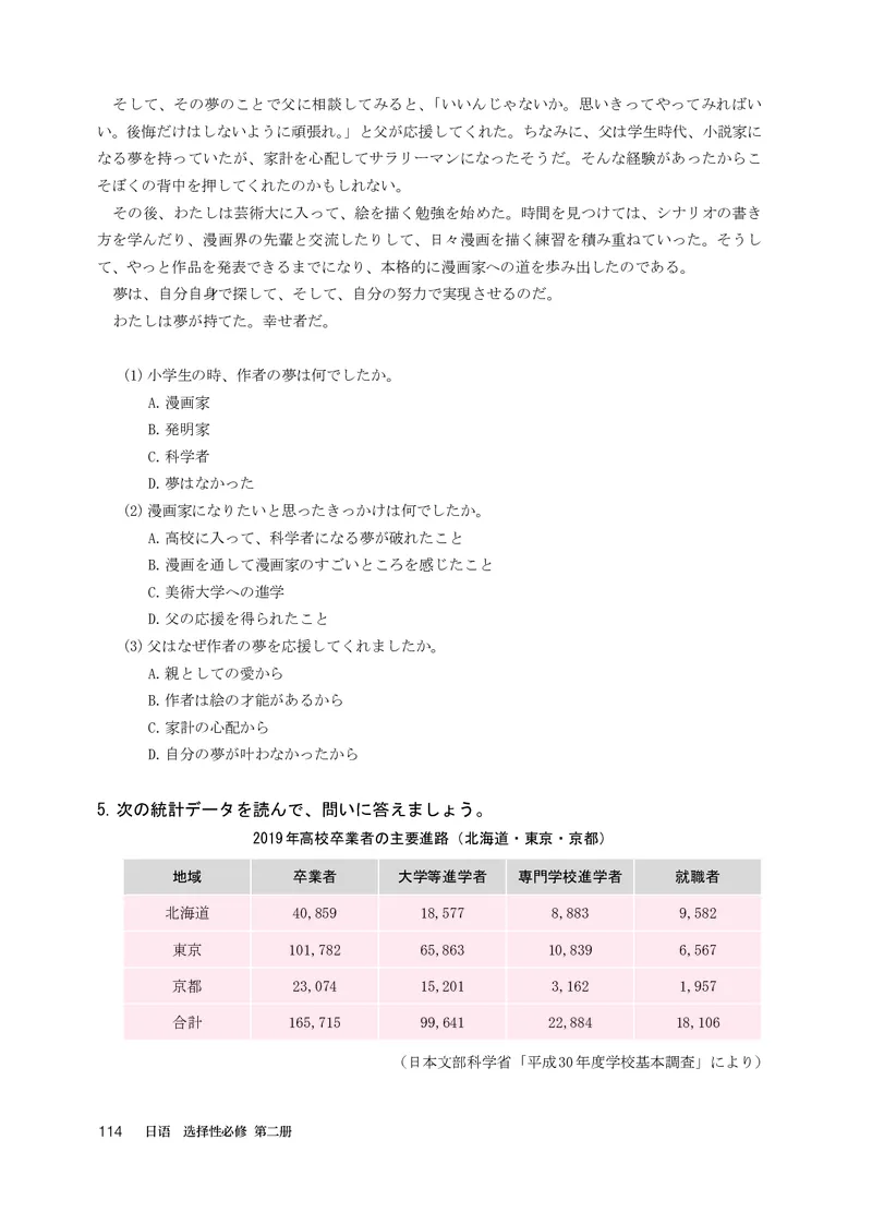 选必2_高中三年全科资料_高中_高中电子教材_高中日语
