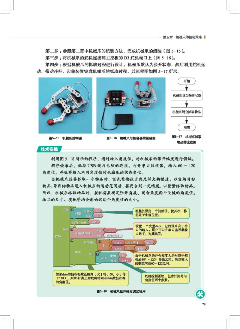 选择性必修2机器人设计与制作_高中三年全科资料_高中_高中电子教材_高中通用技术_地质版
