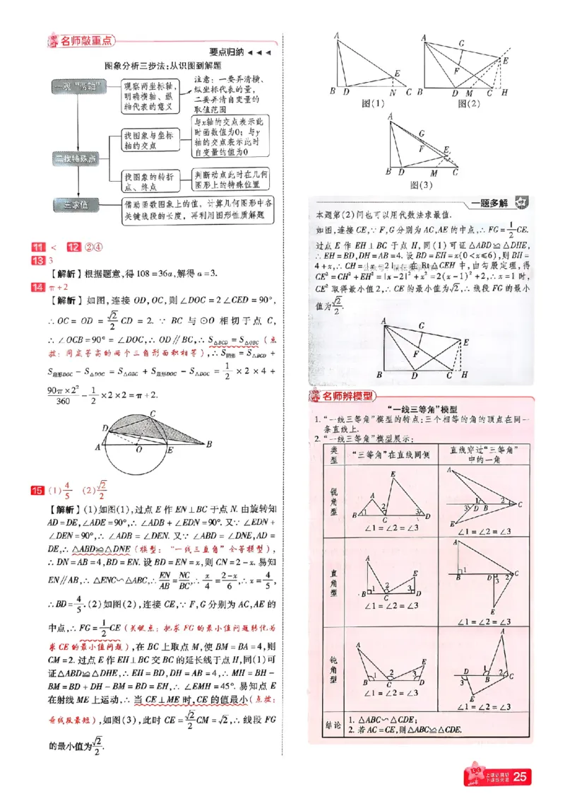 2026年河南中考预测卷(答案全解)_扫描版_中考押题2026《中考押题》系列（9科全套实时更新中）_天星2026版初中《天星教育中考预测卷》（数学）（河南专版）