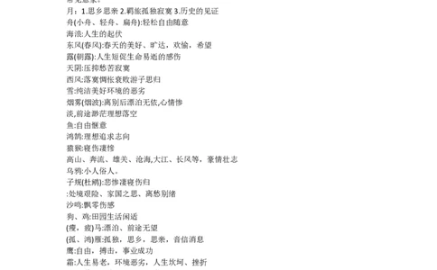 语文诗歌模板_高中三年全科资料_高中_高中知识点整理_语文