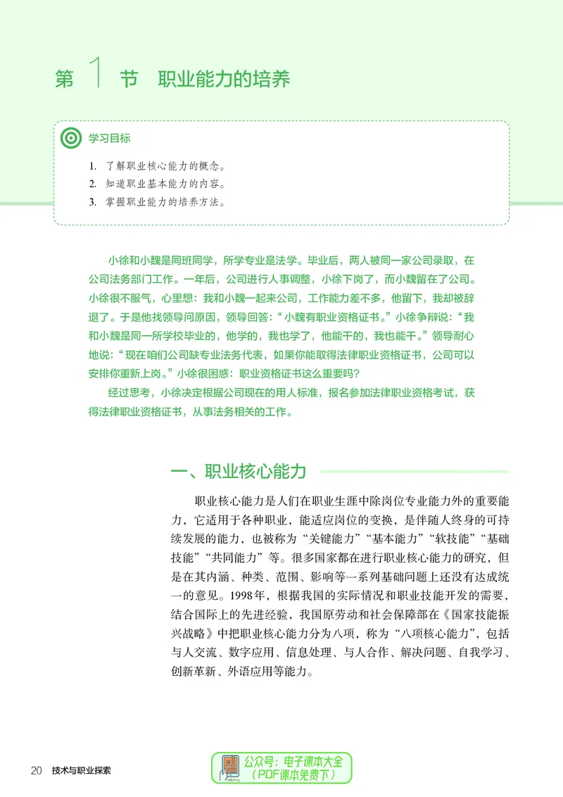 选择性必修8技术与职业探索_高中三年全科资料_高中_高中电子教材_高中通用技术_人教版