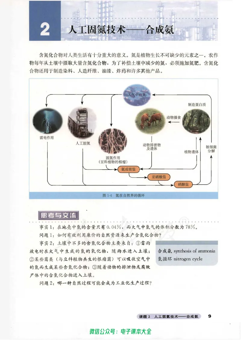 选修2《化学与技术》_高中三年全科资料_高中_高中电子教材_旧教材_高中化学（人教旧版）