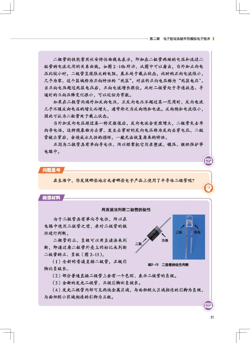 选择性必修1电子控制技术_高中三年全科资料_高中_高中电子教材_高中通用技术_地质版