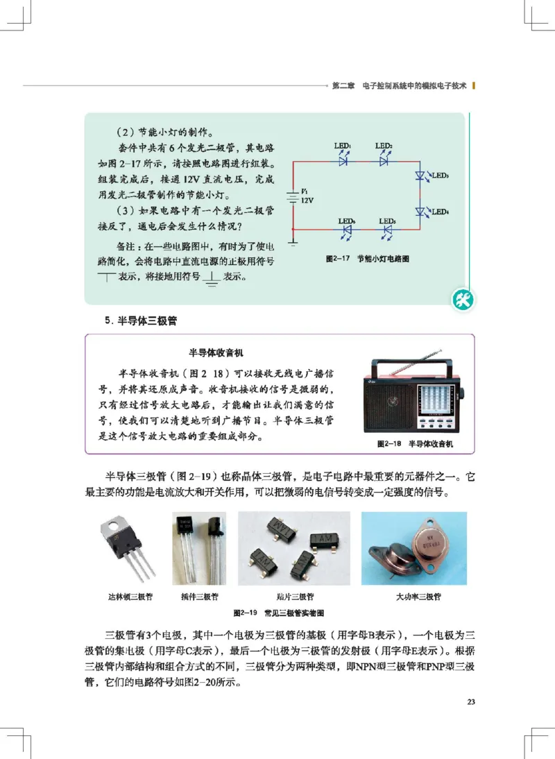 选择性必修1电子控制技术_高中三年全科资料_高中_高中电子教材_高中通用技术_地质版