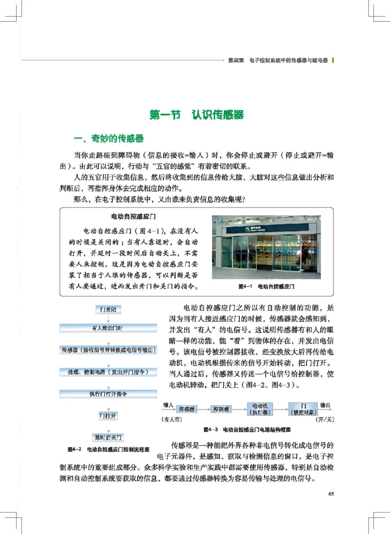 选择性必修1电子控制技术_高中三年全科资料_高中_高中电子教材_高中通用技术_地质版